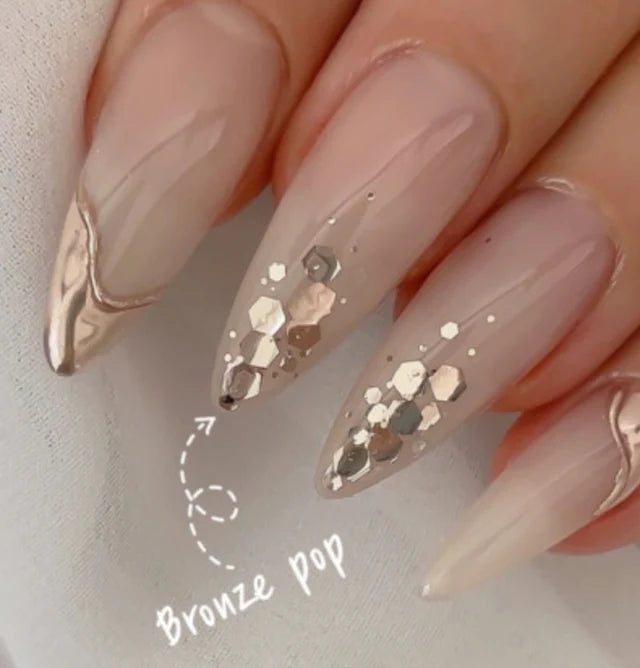 Nailbayo - Bronze pop Glitter