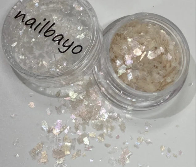 Nailbayo - Jagealitter (Pearl Flake)