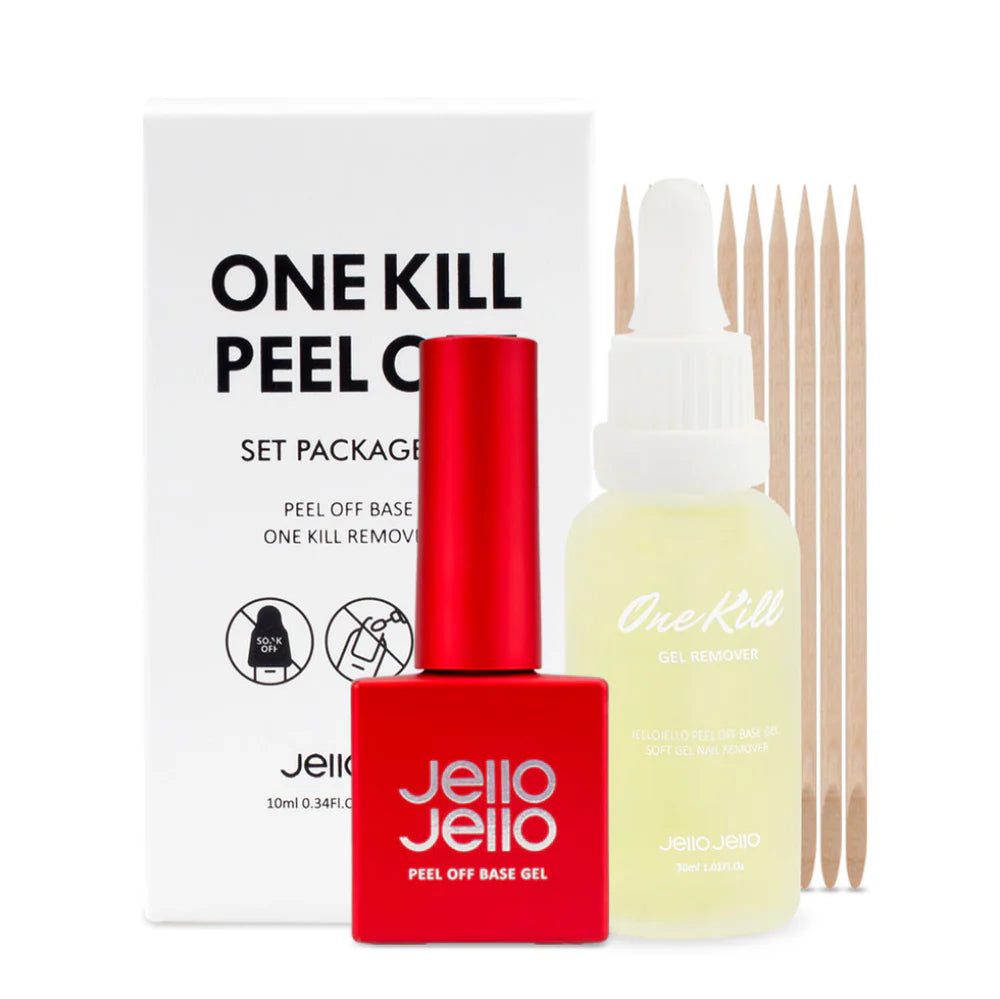 JELLO JELLO One Kill Remover and Peel Off Base Set