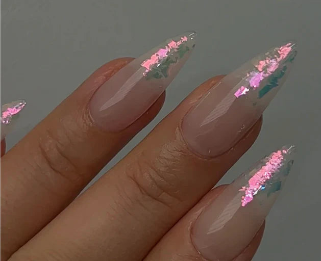 Nailbayo - Pink Sunset glitter